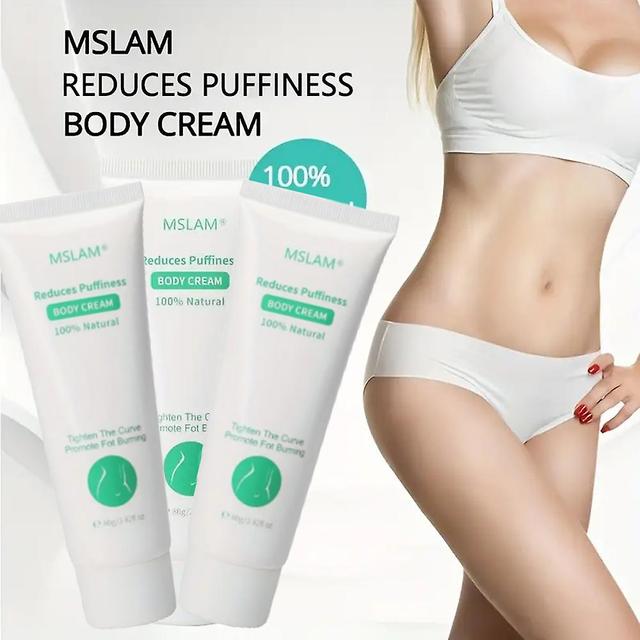 Massage Cream - Light Beauty Cream Thermal Fat Burning Cream - Arms Thigh Stomach Waist Can Be Used On Body Parts - 1 Pack 3pc on Productcaster.