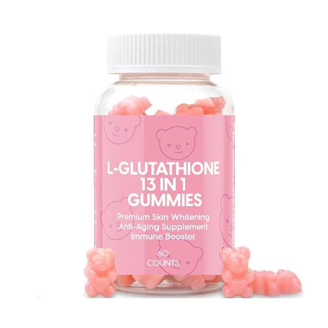 L-glutathione Whitening Pills 13 In 1 Gummy Bears | Biotin Vitamins | Collagen Gummies | 1 Pack Supplement 1pc on Productcaster.