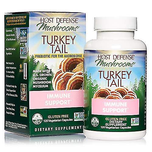 Sanne 2023 Host Defense Turkey Tail Unflavored 120 Capsules on Productcaster.