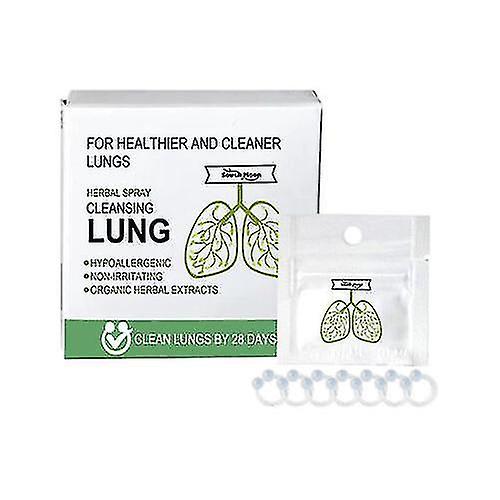 14pcs Bio Herbal Lung Cleansing Détoxifiant Réparation Anneau Nasal Meilleure Respiration on Productcaster.