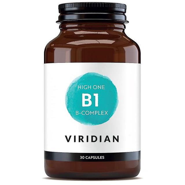 Viridian HIGH ONE Vitamin B1 with B-Complex Veg Caps 30 (230) on Productcaster.