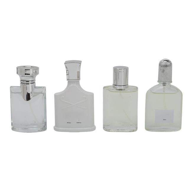 Men Perfume Spray Set Men's Light Perfume Spray - 4pcs, 25ml Each - Even Spraying, Fine Atomization - Ideal for Dating and Parties on Productcaster.