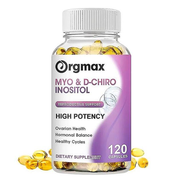 Inositol And D-chiro Inositol Capsules For Female Hormone Balance& Healthy Ovarian Function Support Female Fertility Supplements 120 pcs on Productcaster.