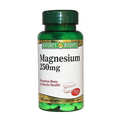 Natures Bounty Pure Magnesium 250 Mg 100 tablets on Productcaster.