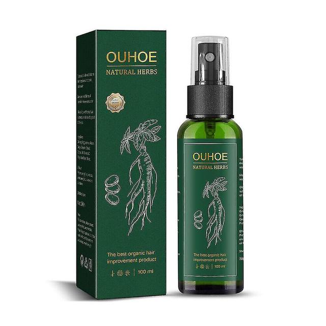 100ml Hair Growth Liquid Unisex Ginseng Hair Root Nutrient Natural for Men Women 1 pc on Productcaster.