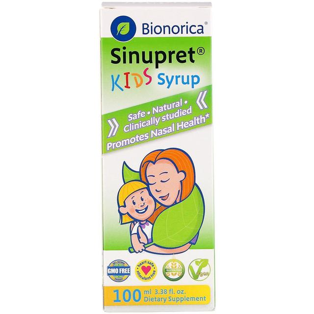 Bionorica, Sinupret Kids Sirap, 3,38 fl oz (100 ml) on Productcaster.