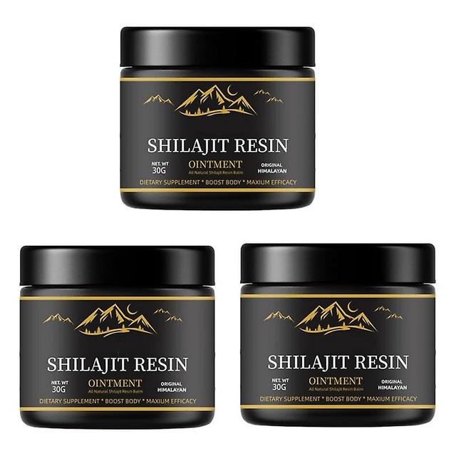 3X čistý 100% himalájsky shilajit, mäkká živica, organická, extrémne účinná on Productcaster.