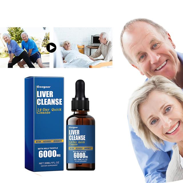 Liver Cleanse Drop 30ml for Digest, Immunity, Liver Supplement with Milk Thistle, Licorice, Cassia, Liver Cleanse Repair Liquid Drop 1pc on Productcaster.