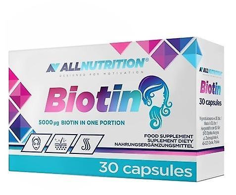 Allnutrition Biotin 5000 mcg 30 caps on Productcaster.