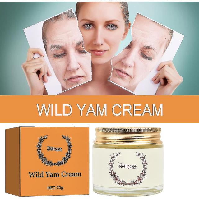 Krem z dzikiego pochrzynu - Annas Wild Yam Cream Organiczny dla równowagi hormonalnej, Organiczny krem Annas Wild Yam, Women Wild Yam Root Cre on Productcaster.