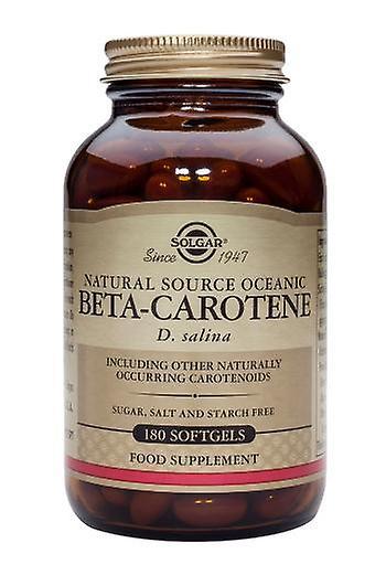 Solgar Natural Source Oceanic Beta-carotene 7mg Softgels, 180 on Productcaster.