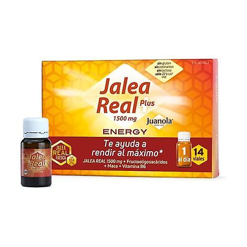 Juanola Royal Jelly Energy Plus 14 hætteglas on Productcaster.