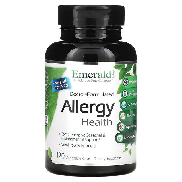 Emerald Laboratories, Doctor-Formulated Allergy Health, 120 Vegetable Caps on Productcaster.