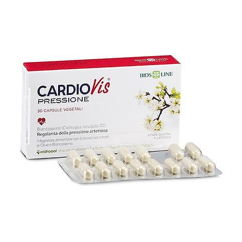 BiosLine CardioVis blood pressure 30 vegetable capsules on Productcaster.