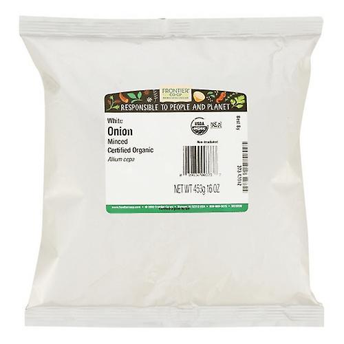 Frontier Coop Organic Minced White Cebola, 1 lb (Pacote de 1) on Productcaster.