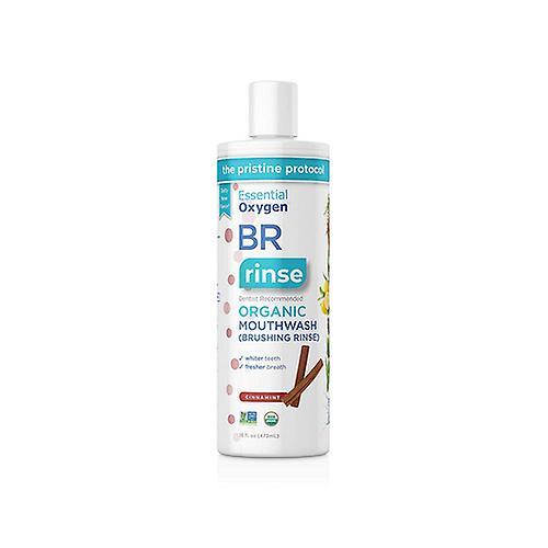 Essential Oxygen Enjuague de cepillado orgánico de oxígeno esencial, Cinnamint 16 oz (paquete de 1) on Productcaster.