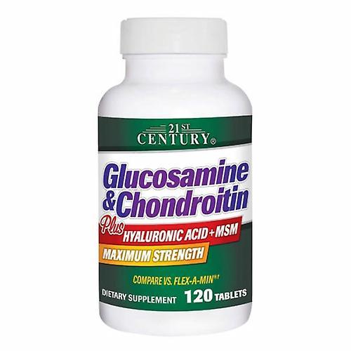 21st Century 21. århundrede Glucosamin &Chondriotin Plus, 120 Faner (Pakke med 6) on Productcaster.