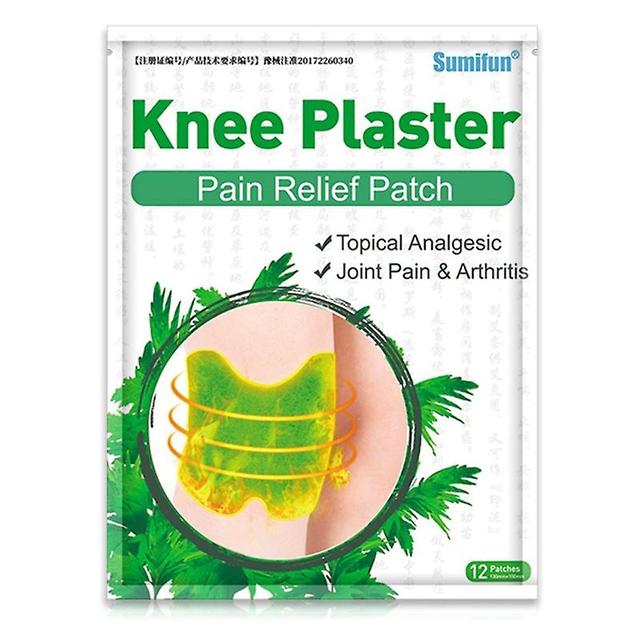 unbrand Natural Knee Plaster Osteoarthritis Treatment Wormwood Extract Pain Reief Patch on Productcaster.