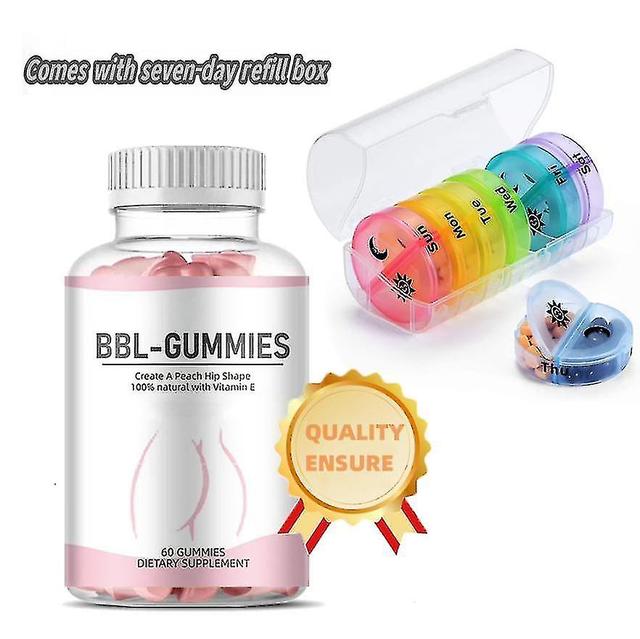 Women's Butt Lift Gummies Hot Selling Wholesale Breast Enlargement Gummies Comes With Seven-day Refill Box 1PC on Productcaster.