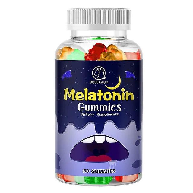 Tib 10mg Melatonin Gummies Sleep Better Adjust Time Difference Immunity Health Good Night Deep Sleep Good Mood Tib 30pcs on Productcaster.