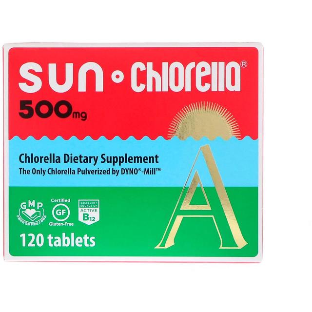 Sun-Chlorella Sun Chlorella, A, 500 mg, 120 Tablets on Productcaster.