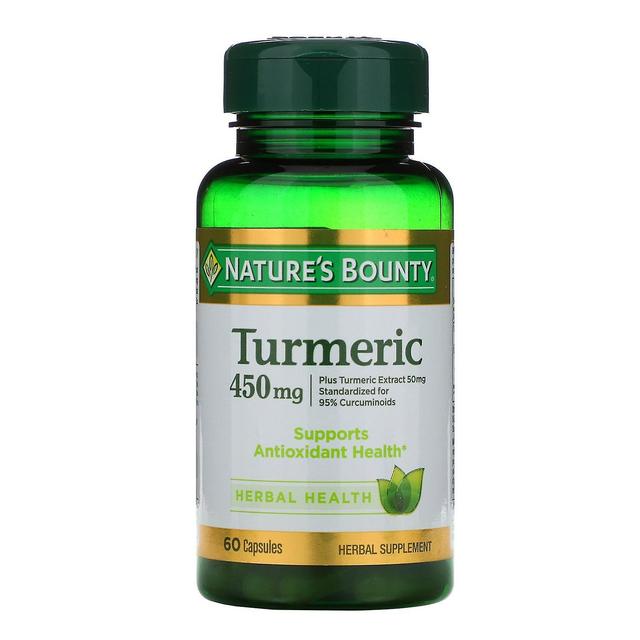 Natures Bounty Nature's Bounty, Turmeric, 450 mg, 60 Capsules on Productcaster.