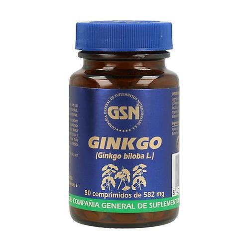 GSN Ginkgo Biloba 80 tablets on Productcaster.