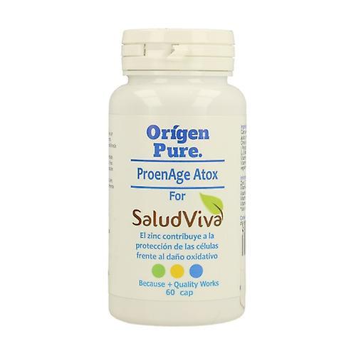 Salud Viva ProenAge Atox 60 capsules on Productcaster.