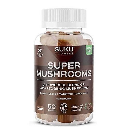 SUKU VITAMINS SUKU vitaminer supersvampe, espresso koffeinfri 50 tælle on Productcaster.