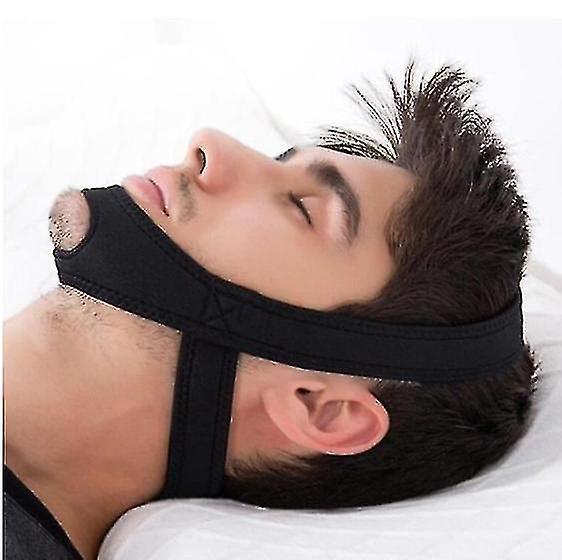 Anti Snore Chin Strap Belt Buy 1 Get 1 Free black on Productcaster.