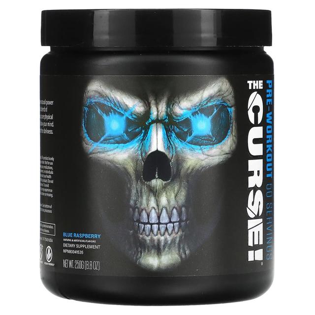 JNX Sports, A Maldição, Pré-Treino, Framboesa Azul, 8,8 oz (250 g) on Productcaster.