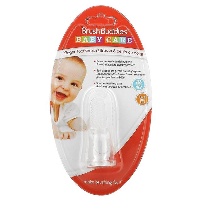 BrushBuddies Brush Buddies, Baby Care, Finger Toothbrush, 0-3 YRS, 1 Finger Toothbrush on Productcaster.