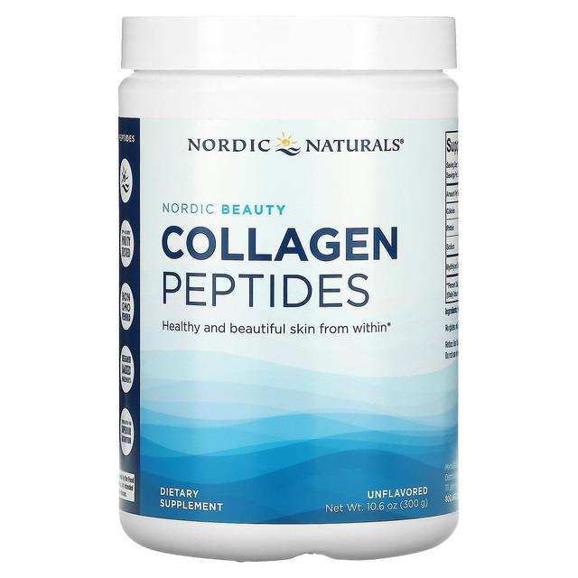 Nordic Naturals, Nordic Beauty, Collagen Peptides, Unflavored, 10.6 oz (300 g) on Productcaster.