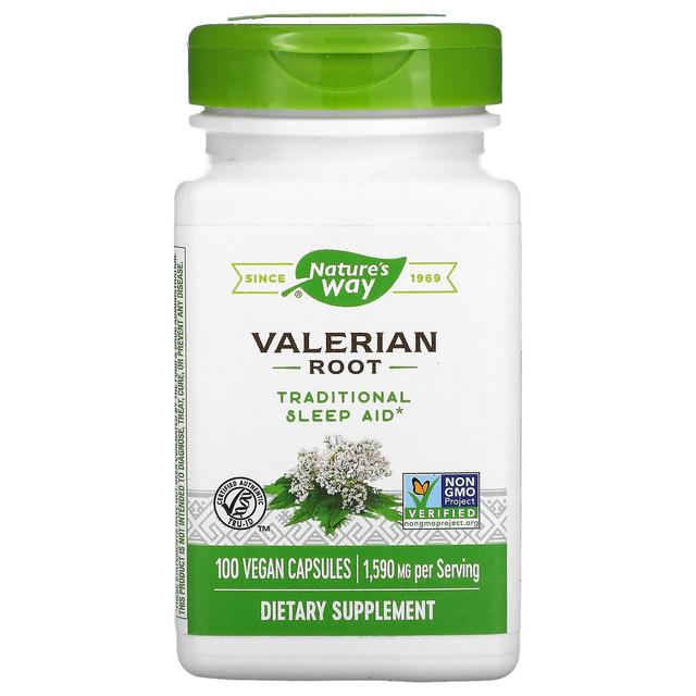 Nature's Way, Valerian Root, 1,590 mg, 100 Vegan Capsules on Productcaster.