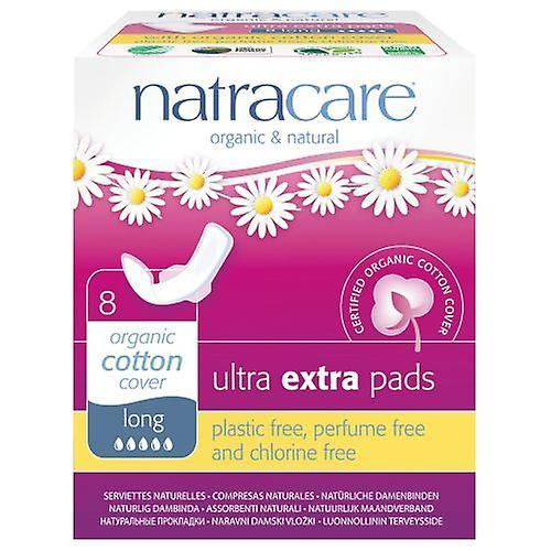 Natracare Cool Comfort Pads and Shields Ultra Extra Pads Long With Wings, 8 Count (Pack of 1) on Productcaster.