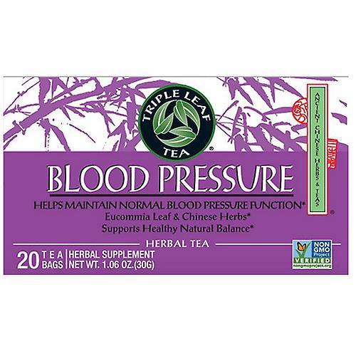 Triple Leaf Tea Blood Pressure Tea, 20 Bags (Pack of 1) on Productcaster.