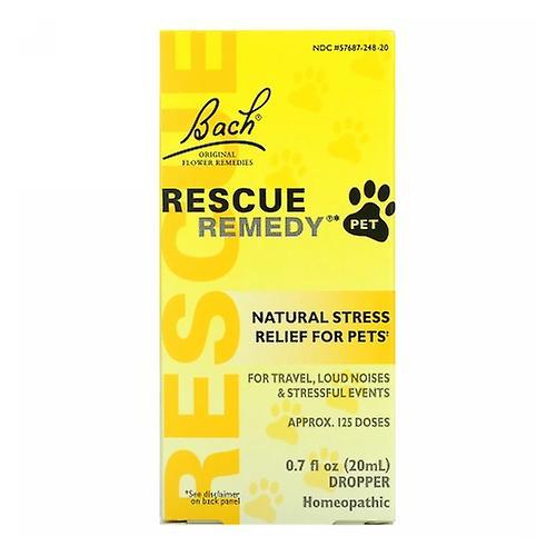 Bach Flower Fiori di Bach Rimedi Rescue Remedy Pet, 20 ml (Confezione da 4) on Productcaster.