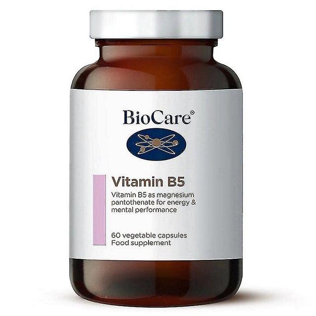 BioCare Vitamin B5 Vegicaps 60 (52660) on Productcaster.