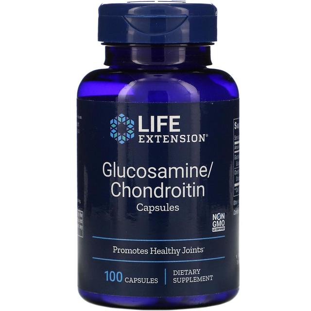 Life Extension, Glucosamine/Chondroitin Capsules, 100 Capsules on Productcaster.