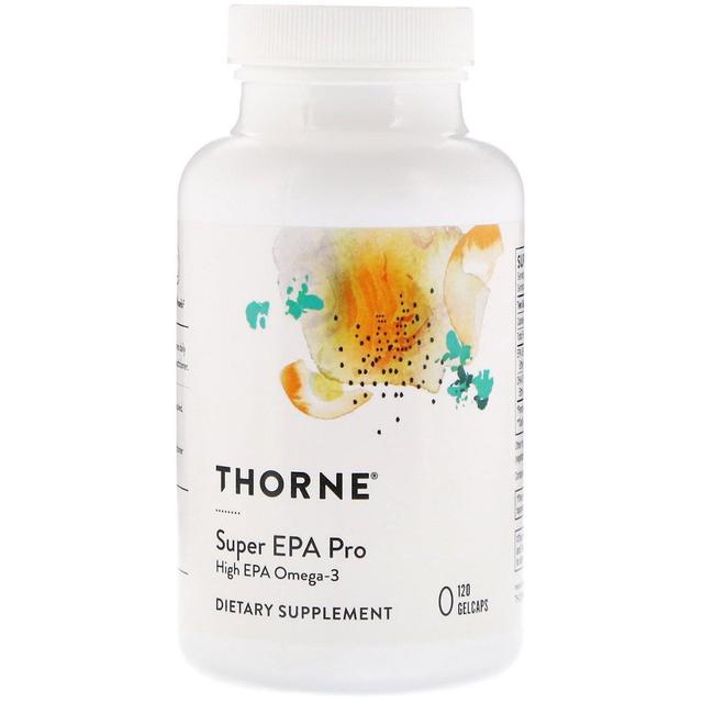 Thorne Research, Super EPA Pro, 120 Gelcaps on Productcaster.