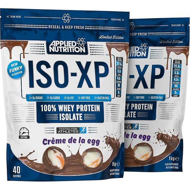 Applied Nutrition ISO-XP 100% Whey Protein Isolate Food Supplement - 1 kg Creme de la egg on Productcaster.