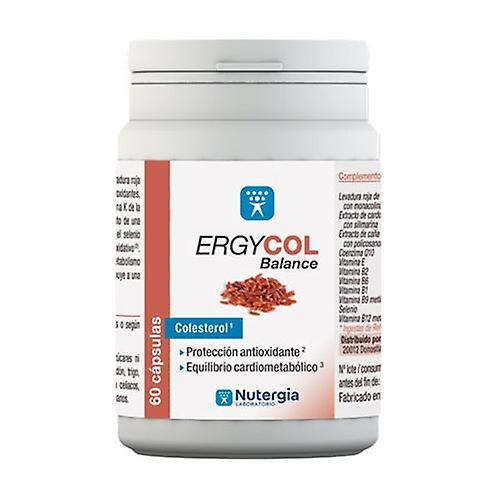 Nutergia Ergycol balance 60 vegetable capsules on Productcaster.