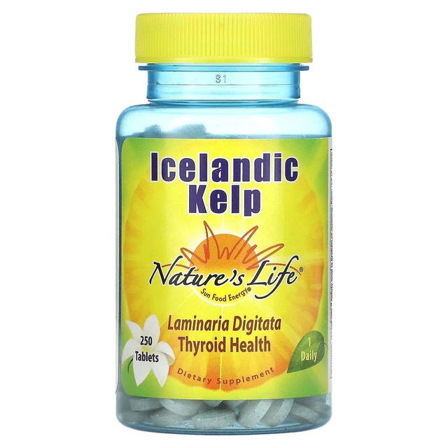 Nature's Life, Icelandic Kelp, 250 Tablets on Productcaster.