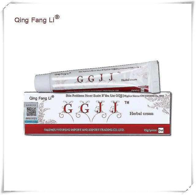 1pcs Ggjj Bingfuchun Sulfur Antibacterial Cream Handmade Chinese Herbal Natural Restrain No Box on Productcaster.