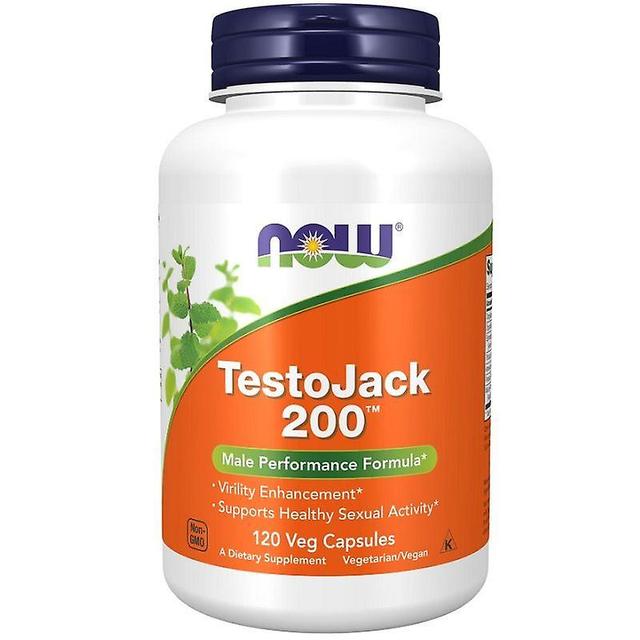 NOW Foods TestoJack 200 Capsules 120 on Productcaster.