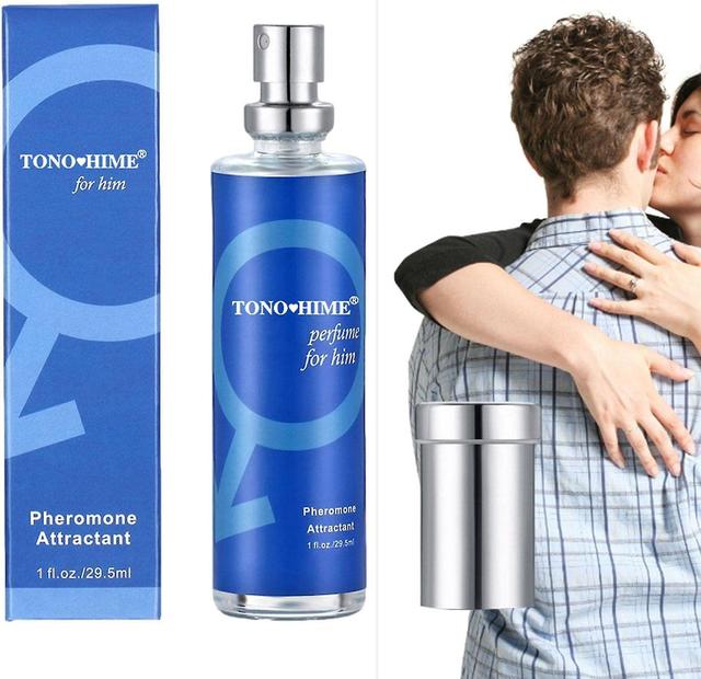 Pheromone Fragrance | Unisex Body Flirting Perfume - Mini And Portable Perfume For Spraying On Walls, Furniture, Paper, And Documents man on Productcaster.