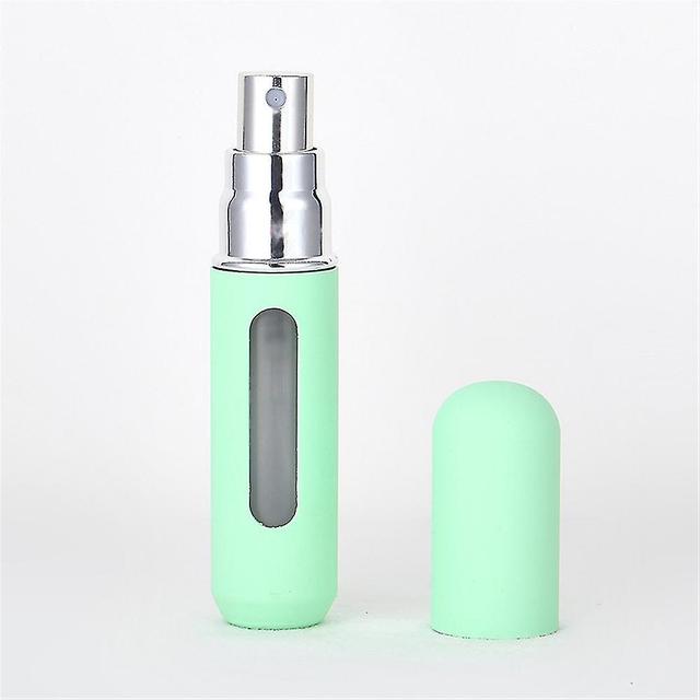 Sjioh Atomizador de perfume recargable 5 ml Bomba de pulverización Botellas portátiles ideales para viajar Verde fluorescente 5ml on Productcaster.