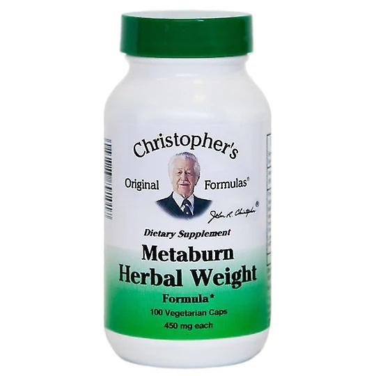 Christopher's Original Formulas Metaburn herbal weight - 100 capsules on Productcaster.