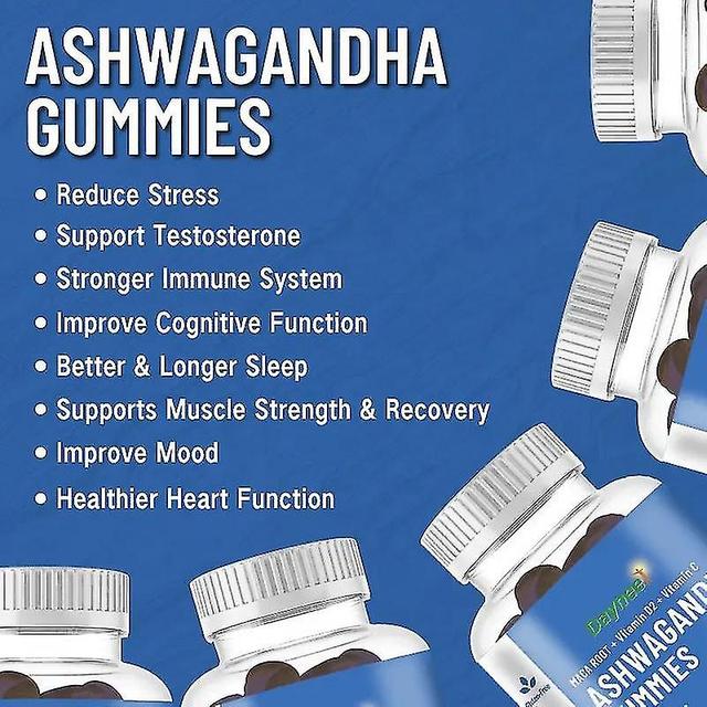 Stress Relief Anxiety Sleep Gummies Supplement Relieves Stress And Anxiety Improves Mood Relaxation Gummies Vitamin 3 on Productcaster.