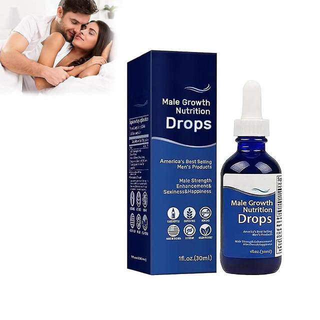 HOH Complex Men's Drops, Complex Mens Drops, Male Growth Nutrition Drops, Secret Drops For Strong Men, Blue Direction Benefit Drops for Men Male 1pcs on Productcaster.